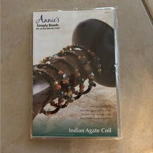 Annie's Simply Beads Indian Agate Bead Coil Jewelry Kit